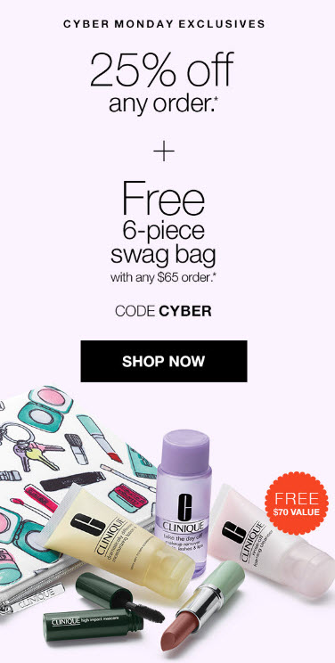 Clinique Free Gift with Purchase Code - Makeup Bonuses