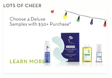 Receive your choice of 4-piece bonus gift with your $50 Klorane purchase