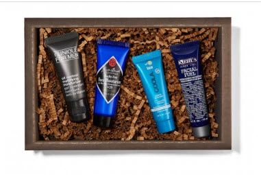 Receive a free 4-piece bonus gift with your $50 of full size products in the Birchbox Man Shop purchase