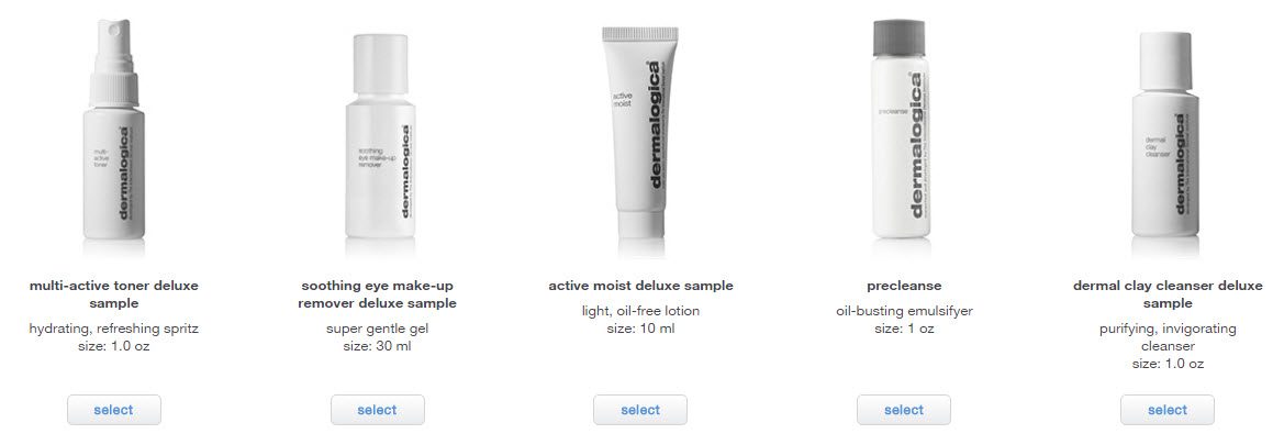Receive your choice of 3-piece bonus gift with your $100 dermalogica purchase