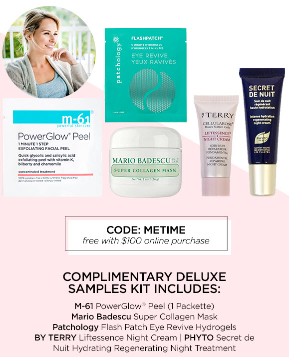 Receive a free 5-piece bonus gift with your $100 Multi-Brand purchase