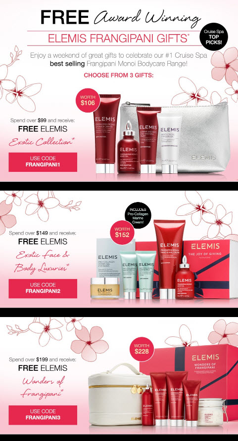 Receive a free bonus gift with your purchase
