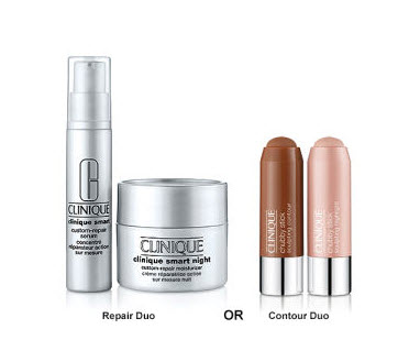 Receive a free 9-piece bonus gift with your $55 Clinique purchase