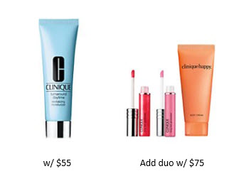 Receive a free 3-piece bonus gift with your $75 Clinique purchase
