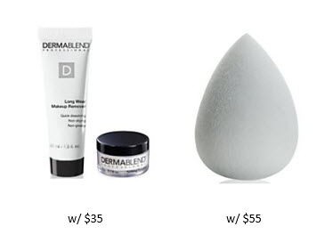 Receive a free 3-piece bonus gift with your $55 Dermablend purchase