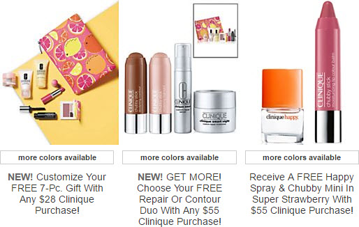 Receive a free 11-piece bonus gift with your $55 Clinique purchase