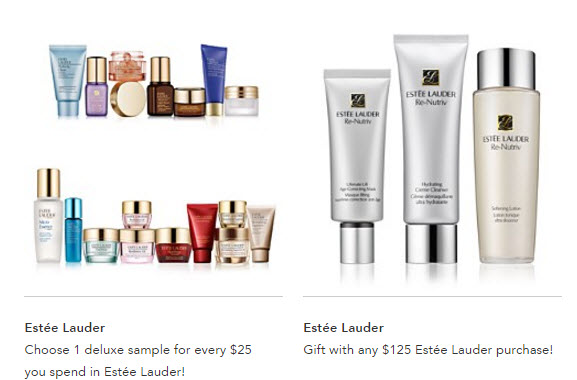Receive your choice of 3-piece bonus gift with your $75 Estée Lauder purchase