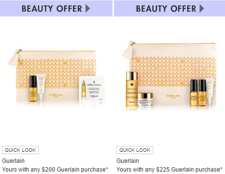 Receive a free 10-piece bonus gift with your $225 Guerlain purchase