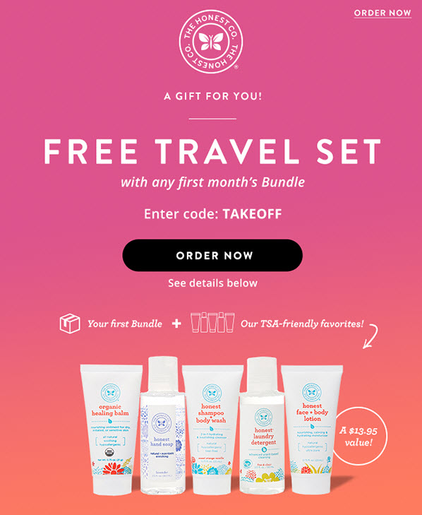 Receive a free 5-piece bonus gift with your New Bundle Subscription purchase