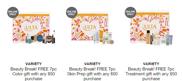 Receive your choice of 7-piece bonus gift with your $50 Multi-Brand purchase