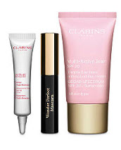 Receive a free 3-piece bonus gift with your $65 Clarins purchase