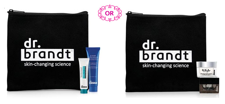 Receive a free 3-piece bonus gift with your $65 Dr Brandt purchase