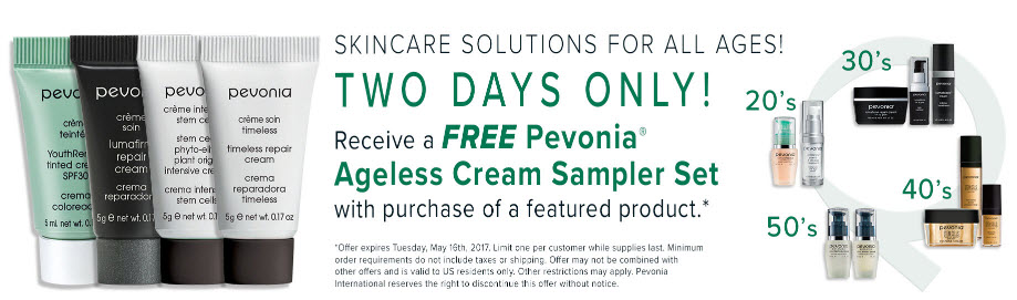 Receive a free 4-piece bonus gift with your Featured Product purchase