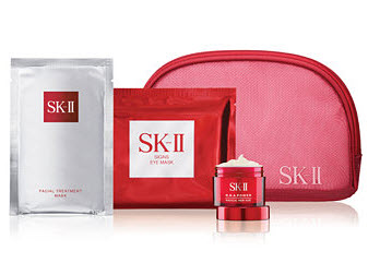 Receive a free 3-piece bonus gift with your $250 SK-II purchase
