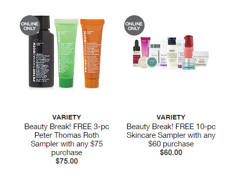 Receive a free 10-piece bonus gift with your $60 Multi-Brand purchase