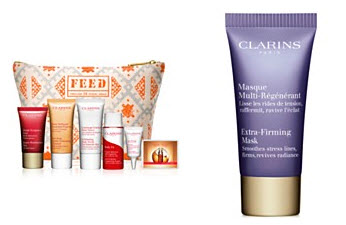 Receive a free 8-piece bonus gift with your $99 Clarins purchase