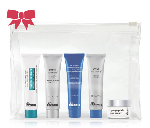 Receive a free 5-piece bonus gift with your $85 Dr Brandt purchase