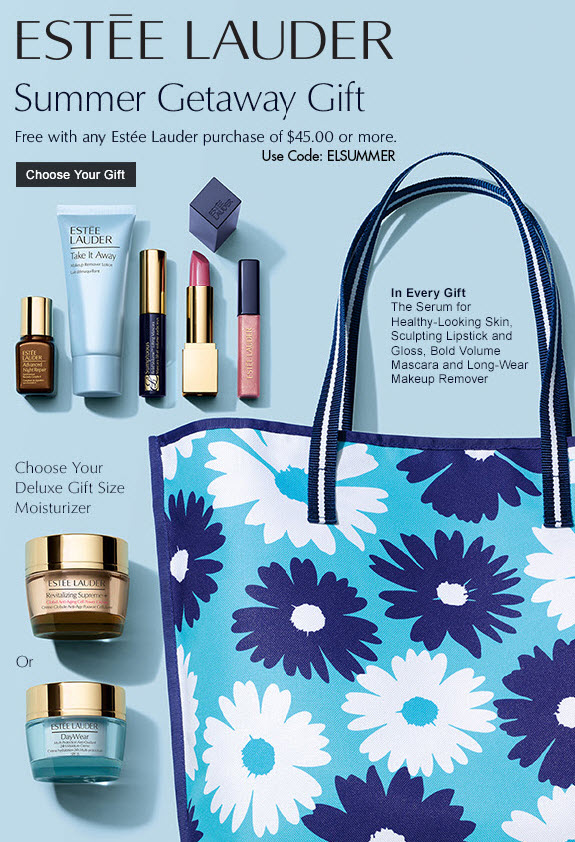 Estée Lauder 7pc Free Gift with Purchase - Makeup Bonuses