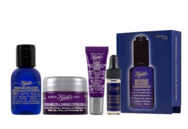 Receive a free 4-piece bonus gift with your $85 Kiehl's purchase