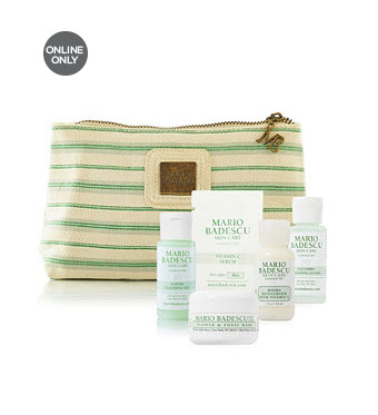 Receive a free 5-piece bonus gift with your $40 Mario Badescu purchase