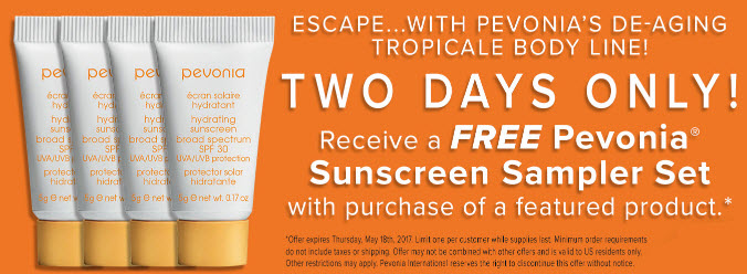Receive a free 4-piece bonus gift with your Featured Product purchase