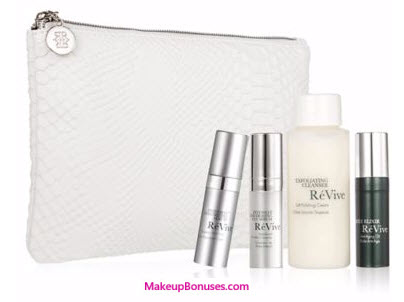 Receive a free 5-piece bonus gift with your $350 RéVive purchase