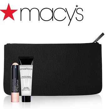 Receive a free 3-piece bonus gift with your 2 Smashbox Products purchase