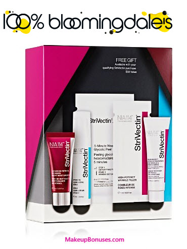 Receive a free 5-piece bonus gift with your $89 StriVectin purchase