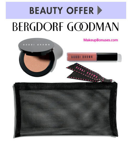 Receive a free 3-pc gift with your $125 Bobbi Brown purchase