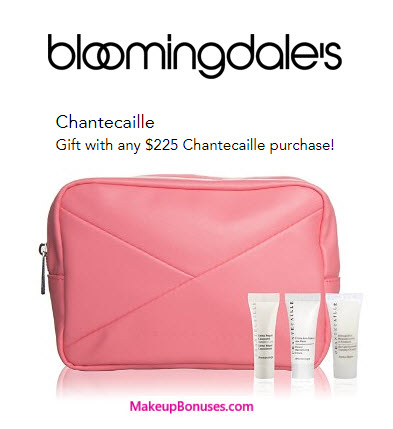 Receive a free 4-pc gift with your $225 Chantecaille purchase