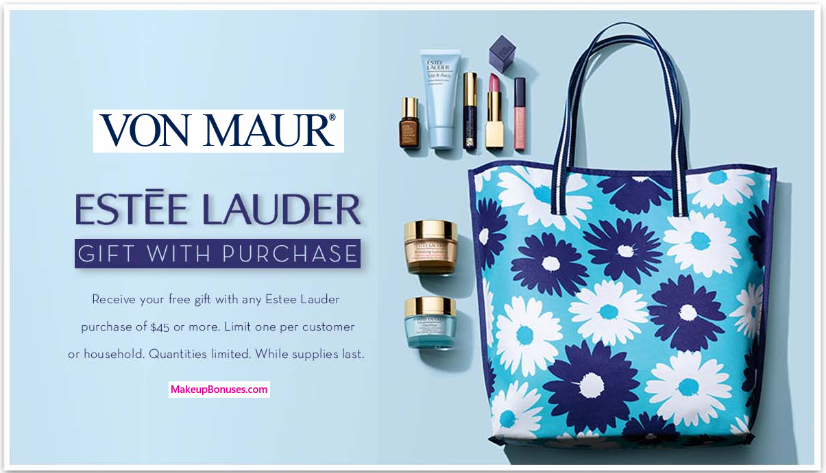 Receive a free 7-pc gift with your $45 Estée Lauder purchase