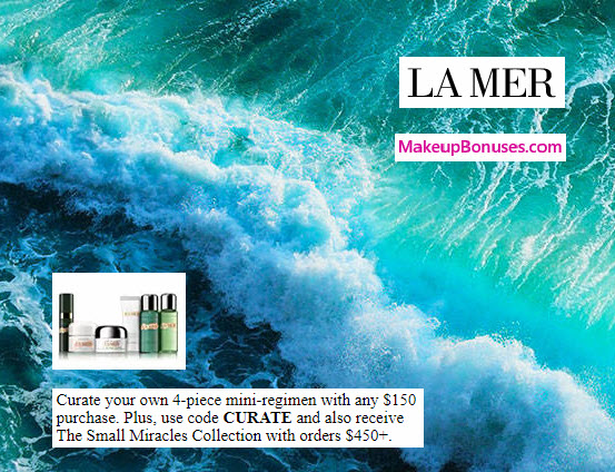 Receive your choice of 9-pc gift with your $450 La Mer purchase