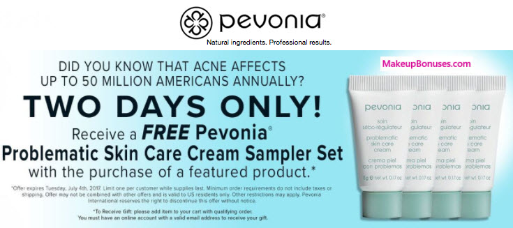 Receive a free 4-pc gift with your Featured Product purchase