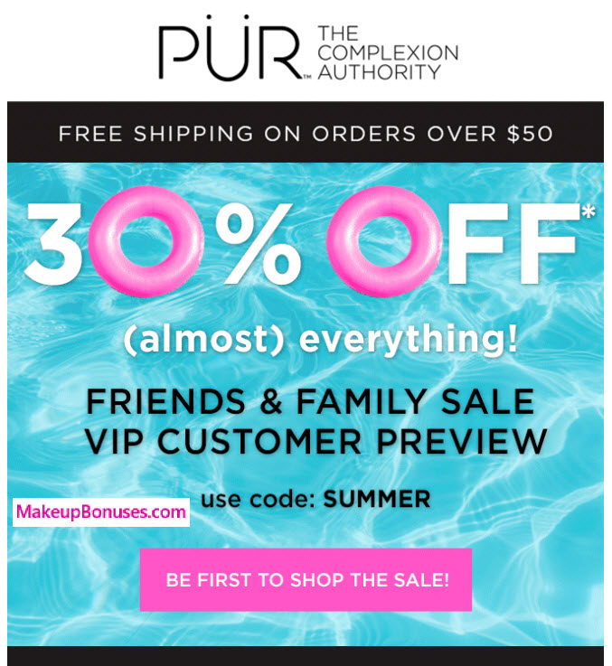 PUR 30% Off