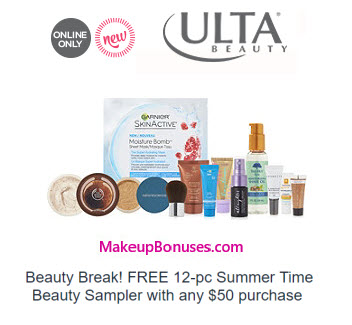Receive a free 12-pc gift with your $50 Multi-Brand purchase