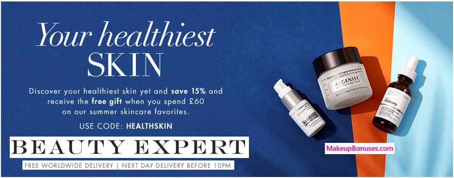Receive a free 3-pc gift with your $76 (60 GBP) on Summer Skincare purchase