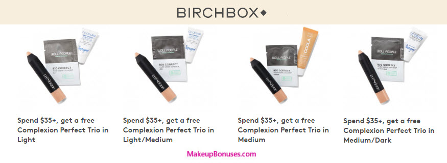 Receive your choice of 3-piece bonus gift with your $35 Multi-Brand purchase