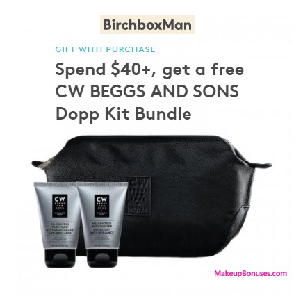 Receive a free 3-piece bonus gift with your $40 Multi-Brand purchase