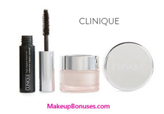 Receive a free 3-pc gift with your $35 Clinique purchase
