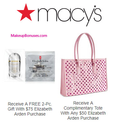 Receive a free 3-pc gift with your $75 Elizabeth Arden purchase
