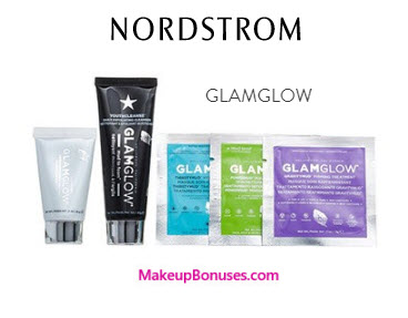 Receive a free 5-pc gift with your $75 GlamGlow purchase