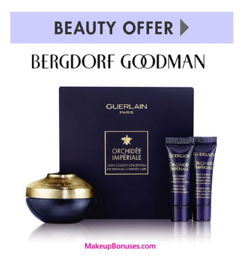 Receive a free 3-pc gift with your $300 Guerlain purchase