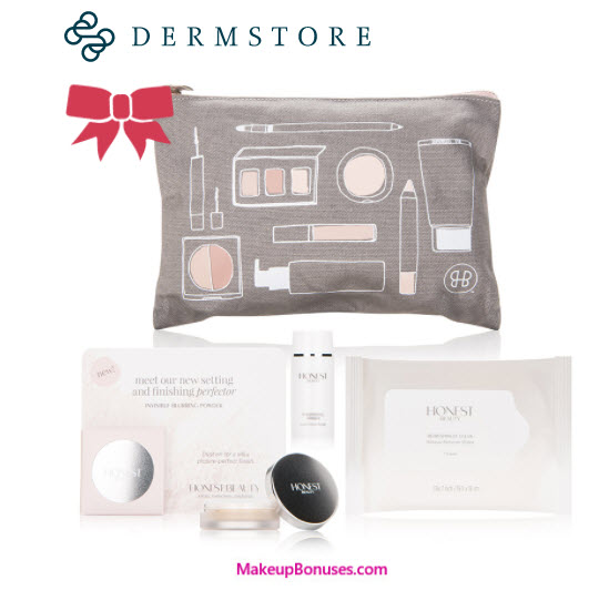 Receive a free 3-piece bonus gift with your $20 Honest Beauty purchase