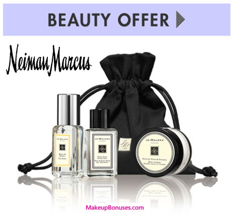 Receive a free 3-piece bonus gift with your $175 Jo Malone purchase