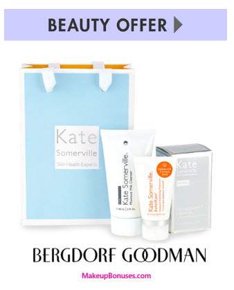 Receive a free 3-pc gift with your $200 Kate Somerville purchase