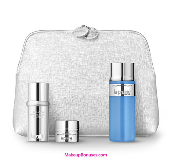 Receive a free 4-piece bonus gift with your $400 La Prairie purchase