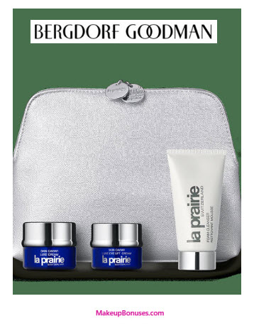 Receive a free 4-pc gift with your $400 La Prairie purchase
