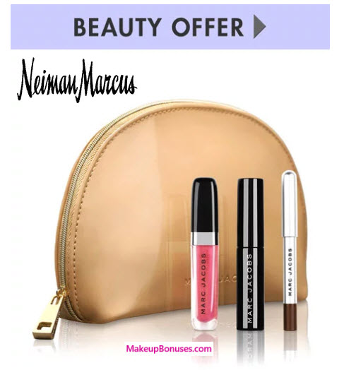 Receive a free 4-piece bonus gift with your $100 Marc Jacobs Beauty purchase