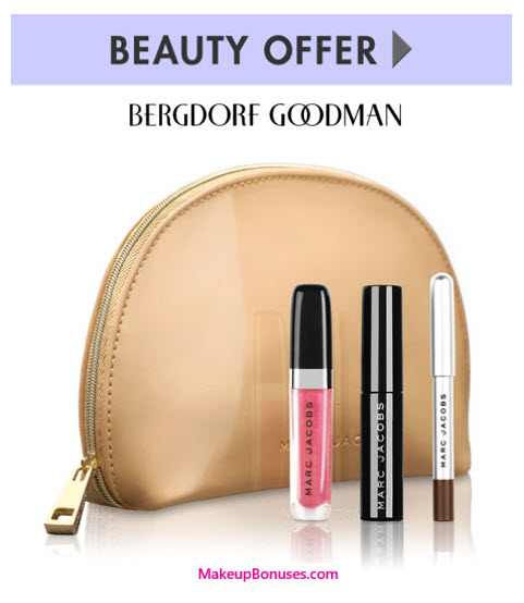 Receive a free 4-pc gift with your $100 Marc Jacobs Beauty purchase