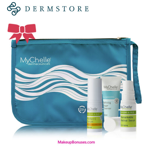 Receive a free 3-piece bonus gift with your 2 MyChelle Dermaceuticals Products purchase